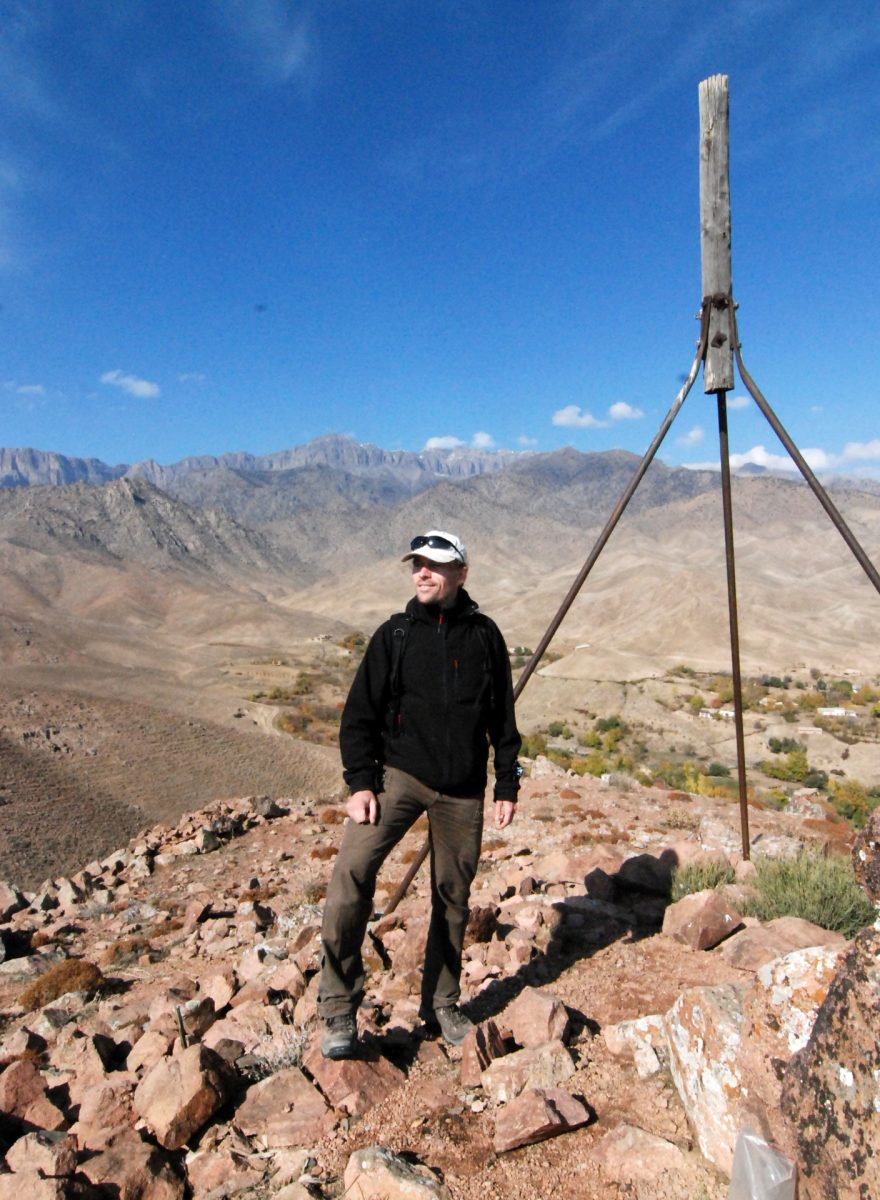 Vysokohorská detekce pevností a kurghanů, provincie Surchundarya, Uzbekistán