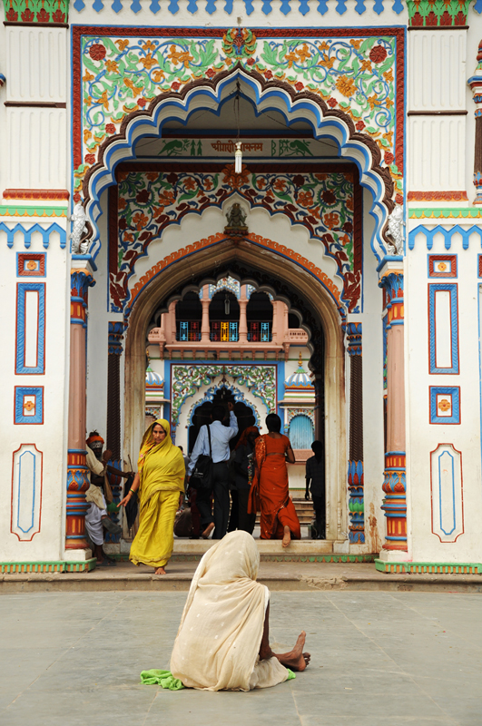 Vstupní brána Janaki Mandir, Janakpur, Nepál