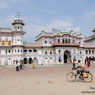 Chrám Janaki Mandir, Janakpur, nepál