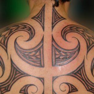 Ukázka Maorského tetování