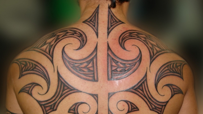 Ukázka Maorského tetování