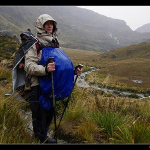 Trekking za deště, Nový Zéland