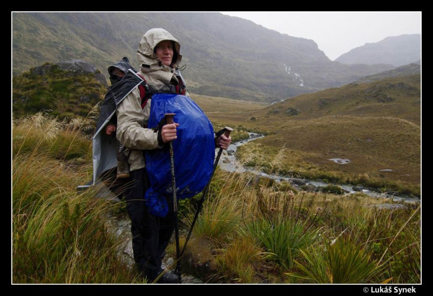 Trekking za deště, Nový Zéland
