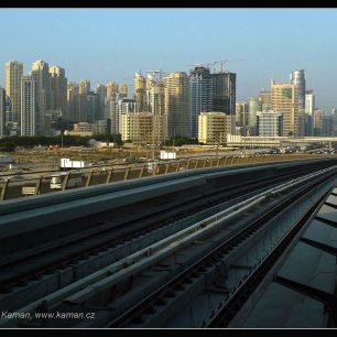 Dubaj, metro bez řidiče 1