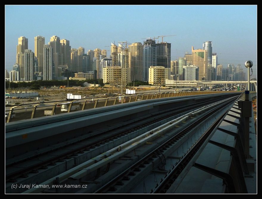 Dubaj, metro bez řidiče 1