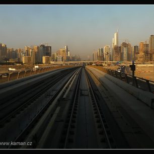 Dubaj, metro bez řidiče 2