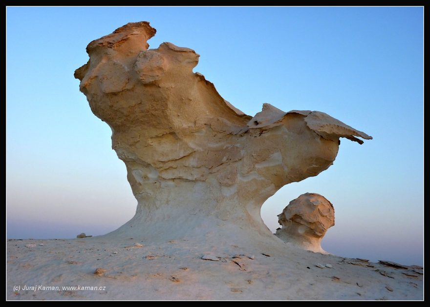 Afrika, Bílá poušť