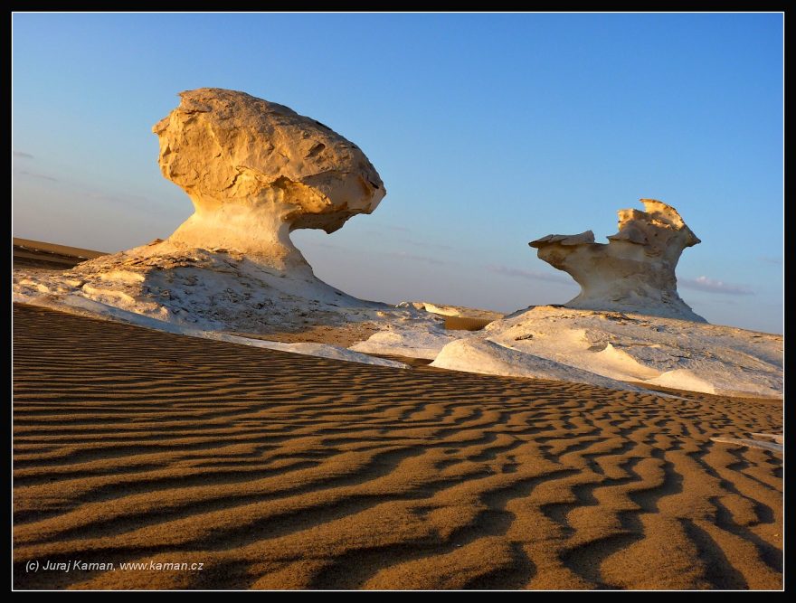 Afrika, Bílá poušť