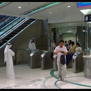 Dubaj, metro bez řidiče 4