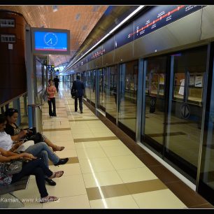 Dubaj, metro bez řidiče 5