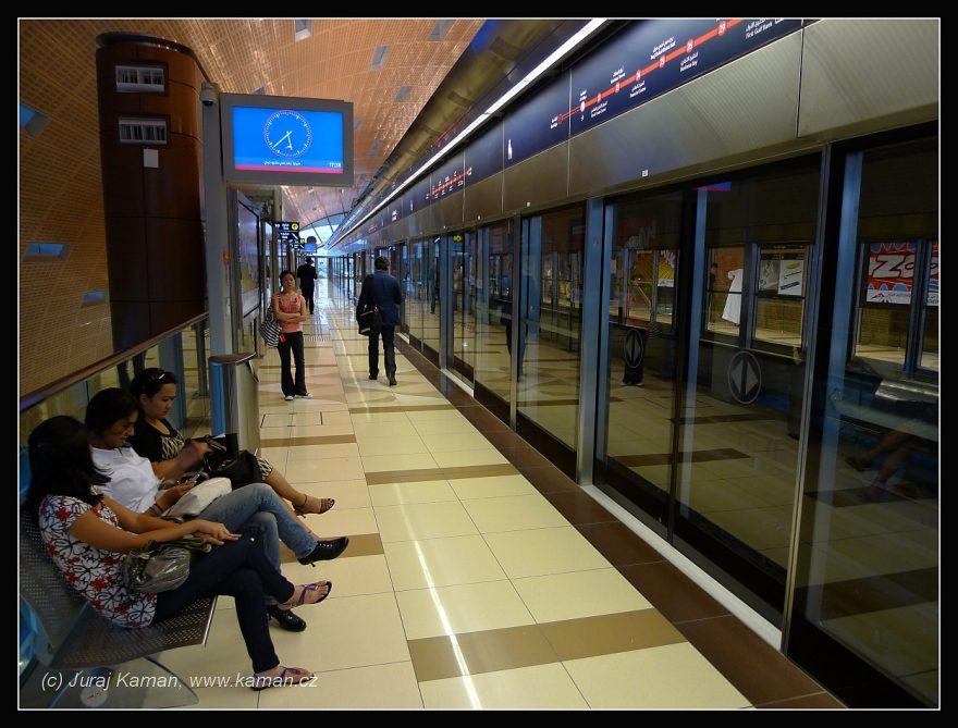 Dubaj, metro bez řidiče 5