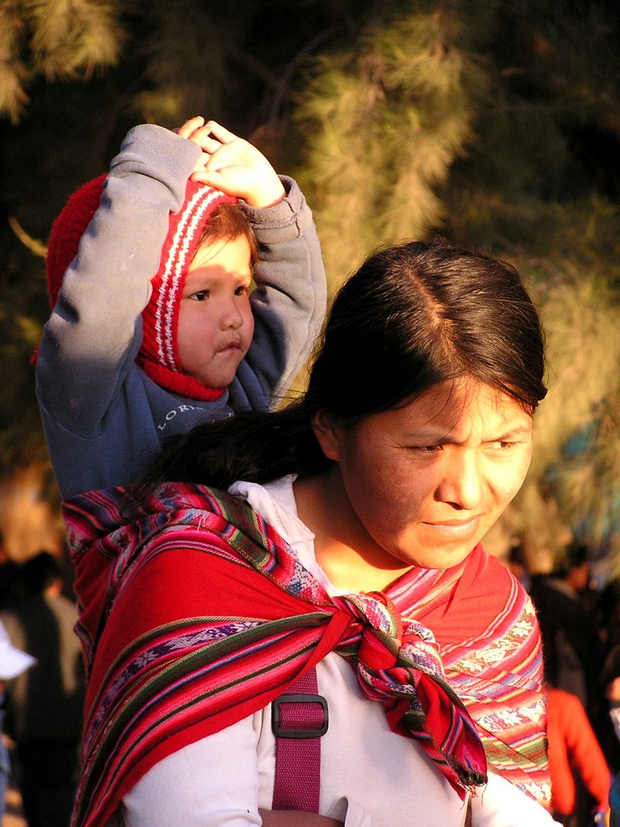 indiánská babička, Peru