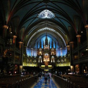 Katedrála Notre Dame v Montrealu