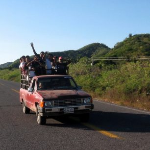 Běžná mexická doprava