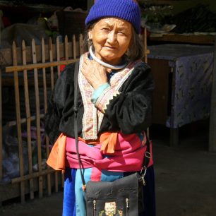 ochotná paní, severní Thajsko