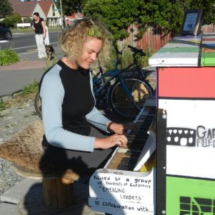 Každý cyklista či kolemjdoucí si může zahrát