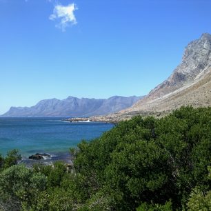 Pobřeží nedaleko Cape Town
