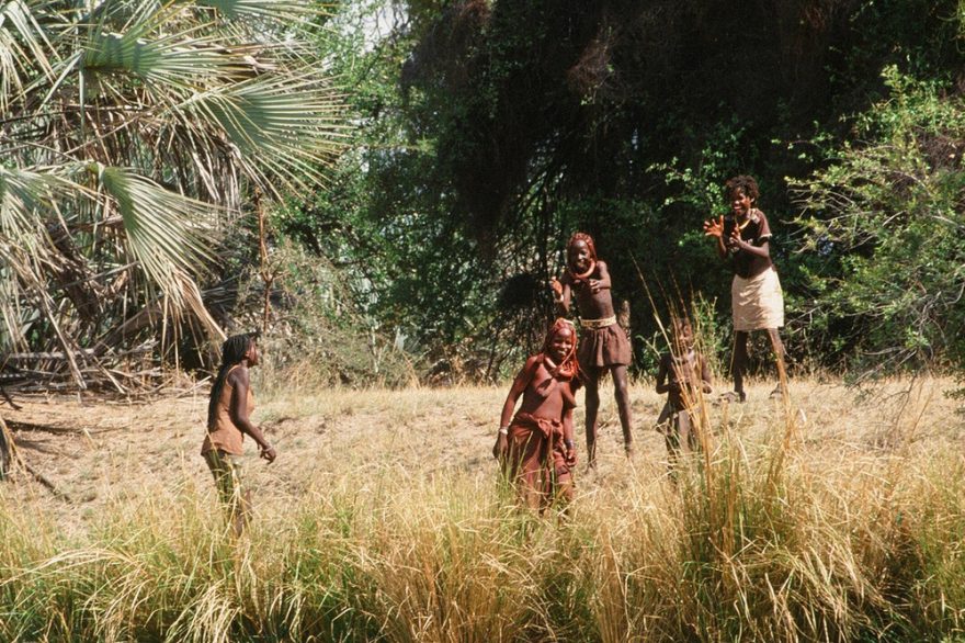 Namibie, domorodci z kmene Himbů
