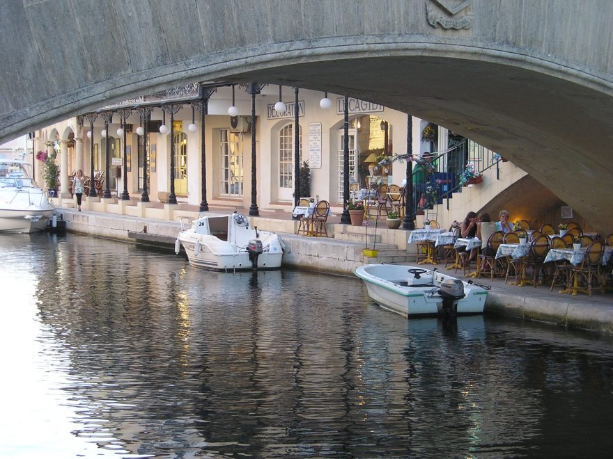 Port Grimaud, malé Benátky, 