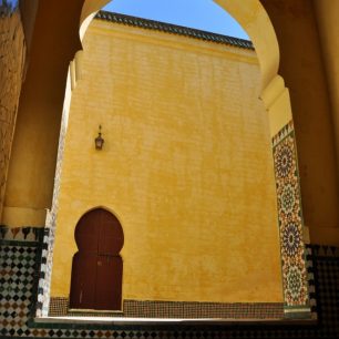 Orientální krása v hrobce Mulaja Ismajla