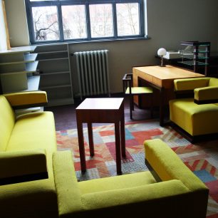 Kancelář prvního ředitele Bauhausu Huga Gropia