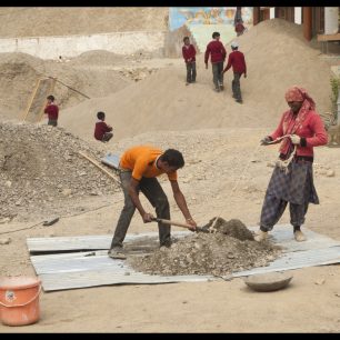 Tradičná technika lopatovanie