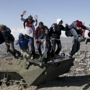 Děti představují novou budoucnost, Afghánistán