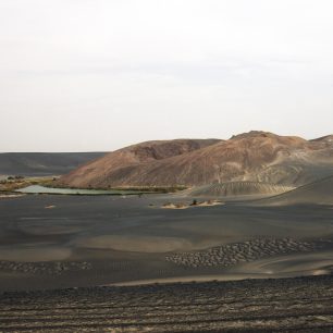 Sopečný kráter Waw en Namus 