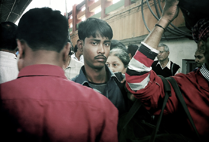 Tlačenice na nádraží, Indie