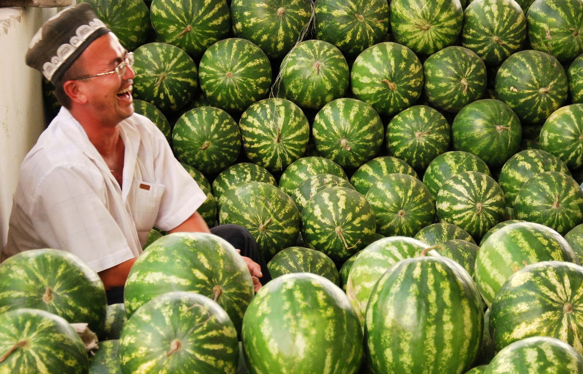 melounář, Uzbekistán