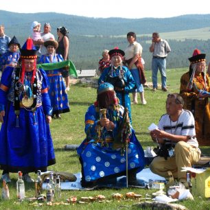 Bajkal - folklorní oslava na Olchonu, Rusko