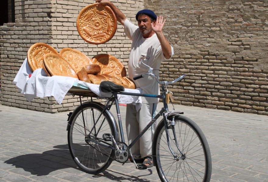 Každý chléb je unikát, Buchara, Uzbekistán