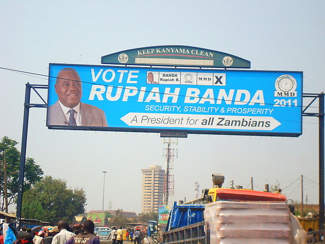 Prezidentské volby, Zambie