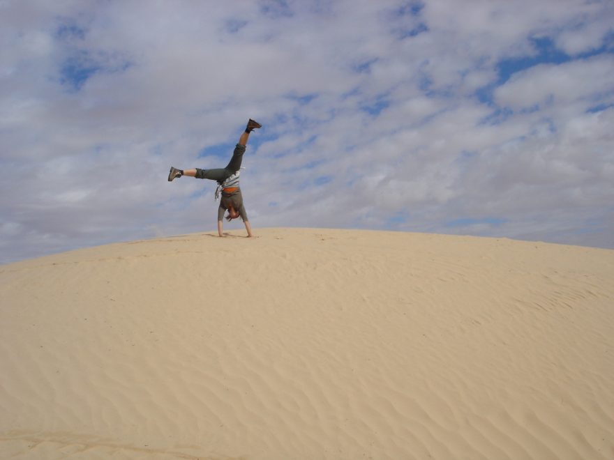Řádění na dunách, Tunisko