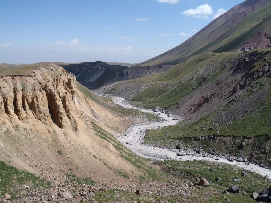Vodní eroze, Kyrgyzstán