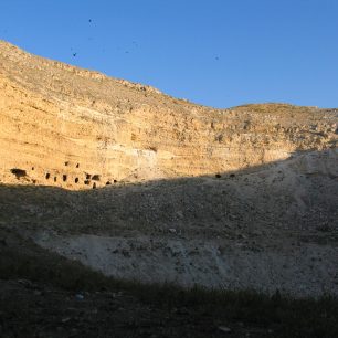 Ptactvo nad obrukem Cirali, Turecko