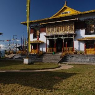 Indie, Sikkim, klášter v Pellingu