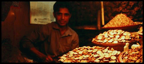 Prodavač arekových ořechů