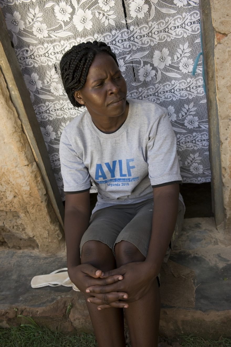 Mezi dětskými vojáky jsou i dívky, Uganda