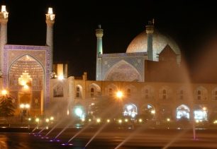 Imámovo náměstí v centru Isfahánu.