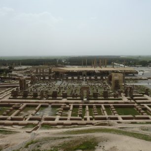 Pohled na kompex Persepolis