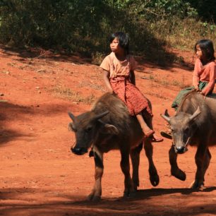 Venkovský život v Barmě