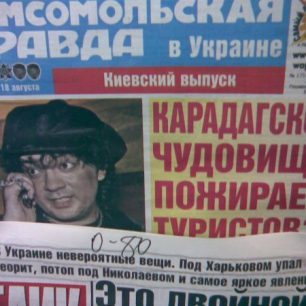 Komsomolská pravda: Žere karadagská příšera turisty?