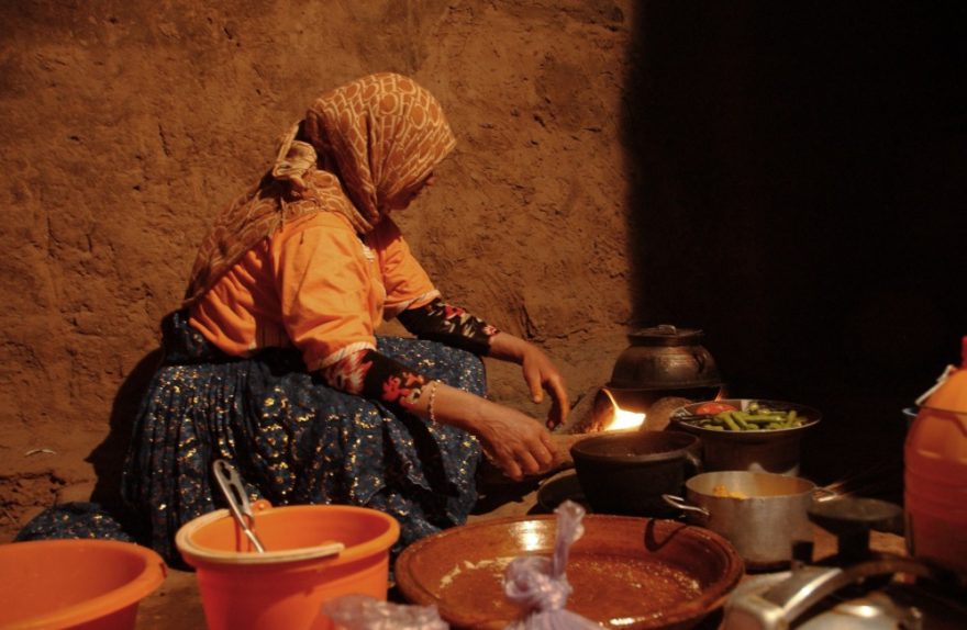 Večeříme u místních - tajine a kus kus