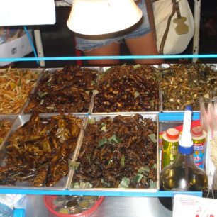 Klasický thajský sortiment jídel