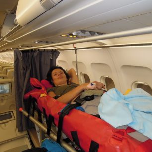 V letadle z Abu Dhabi do Mnichova