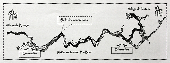 Mapa řeky