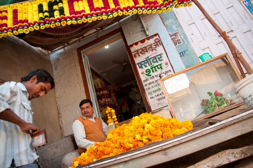 Květiny jsou symbol čistoty