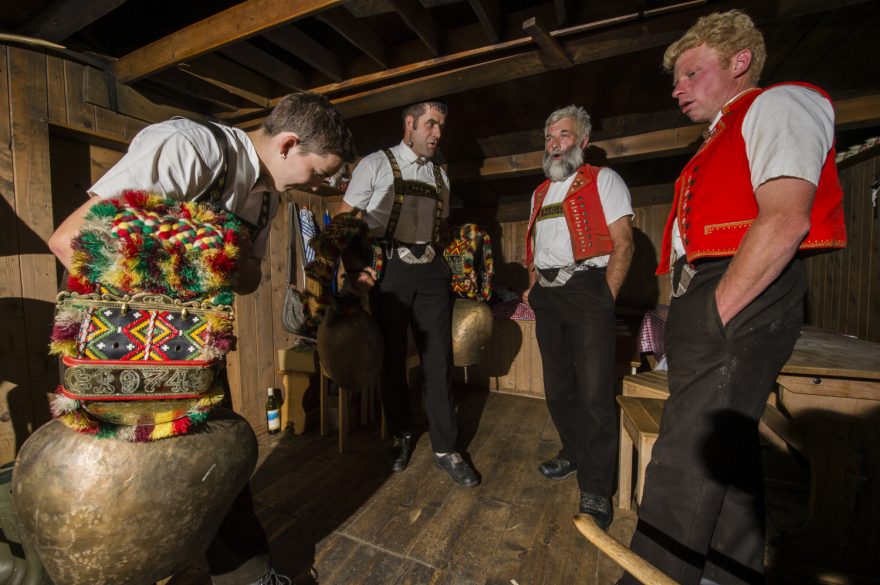 Přípravy na shánění krav