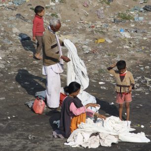 Život v Indii, praní